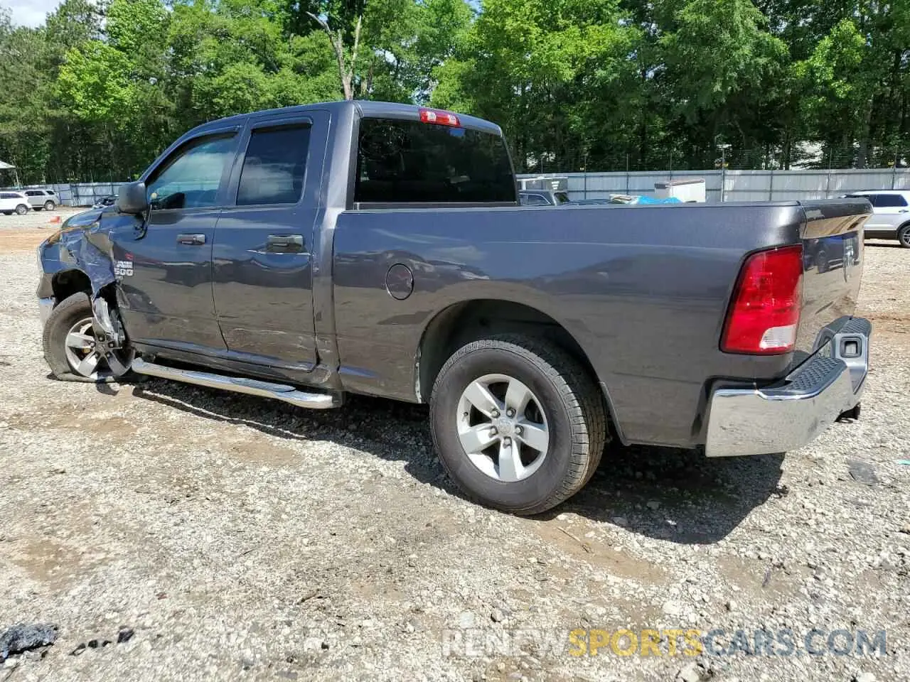 2 Photograph of a damaged car 1C6RR7FGXKS578566 RAM 1500 2019