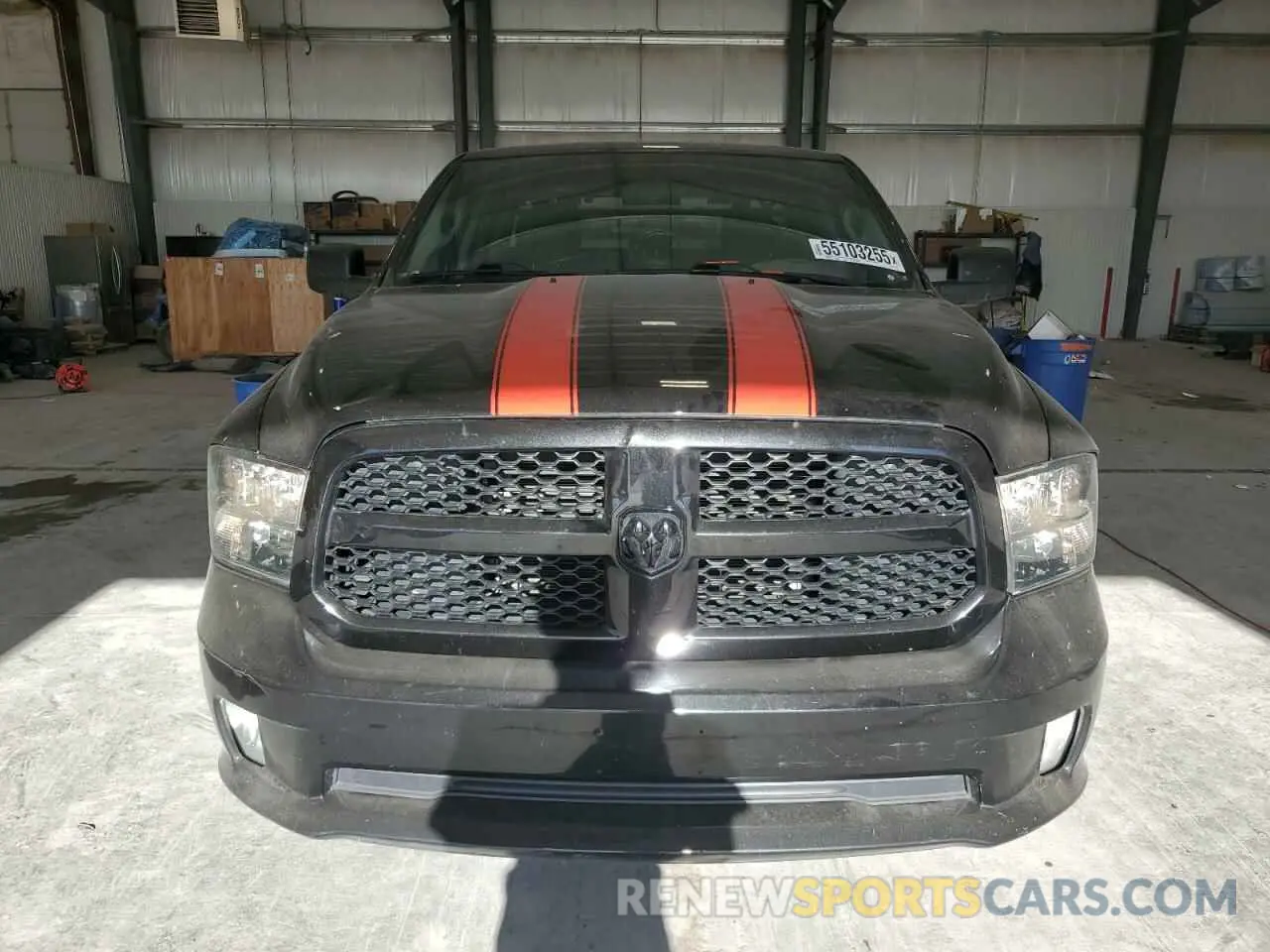5 Photograph of a damaged car 1C6RR7FT0KS553625 RAM 1500 2019