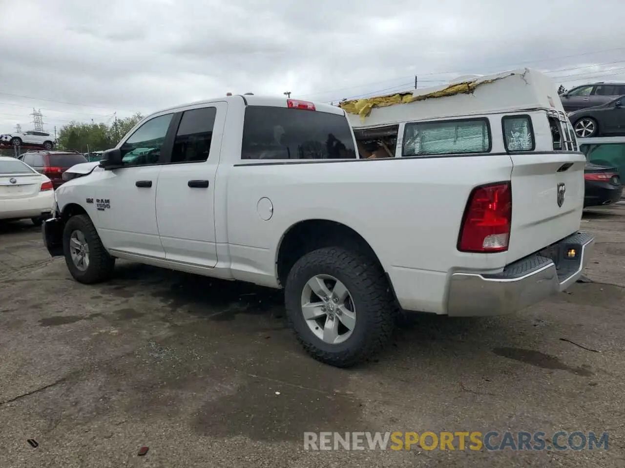 2 Photograph of a damaged car 1C6RR7FT0KS601432 RAM 1500 2019