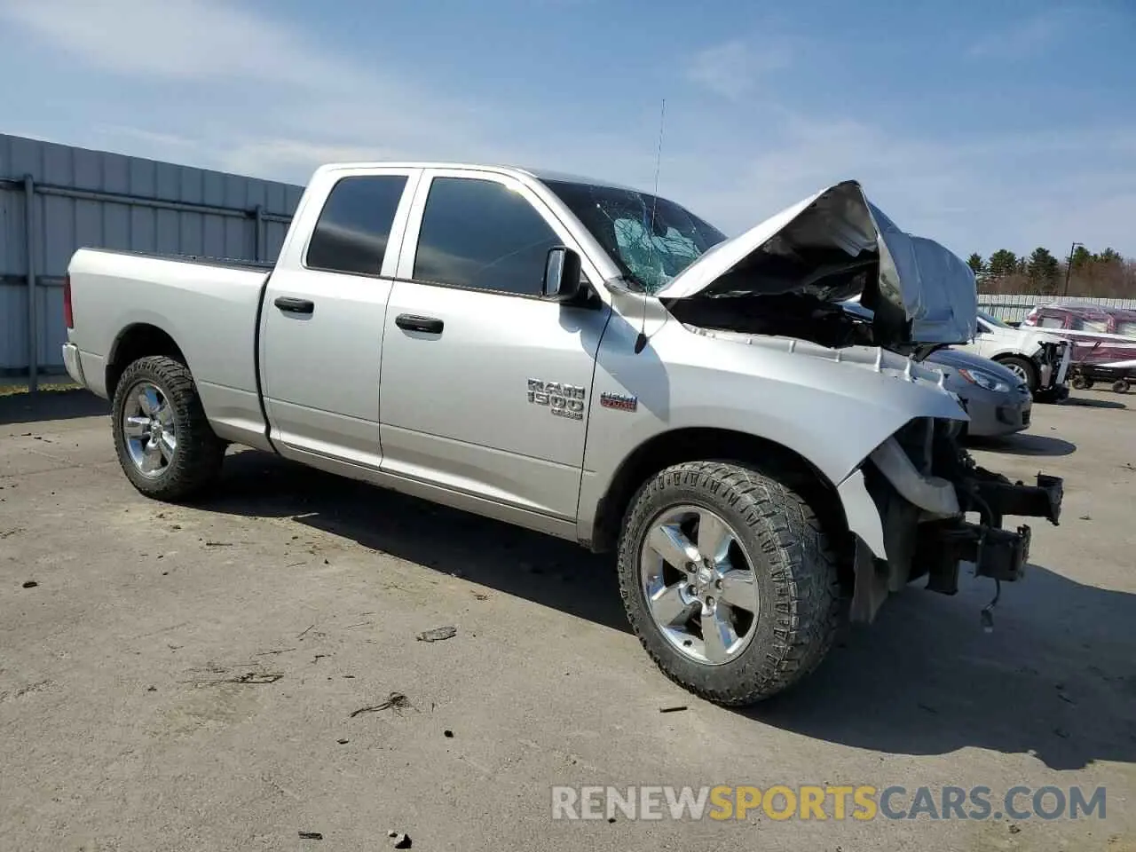 4 Photograph of a damaged car 1C6RR7FT1KS517572 RAM 1500 2019