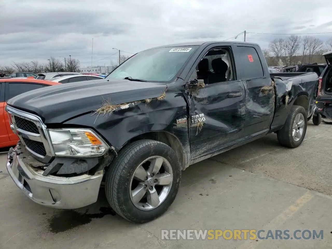 1 Photograph of a damaged car 1C6RR7FT1KS579134 RAM 1500 2019