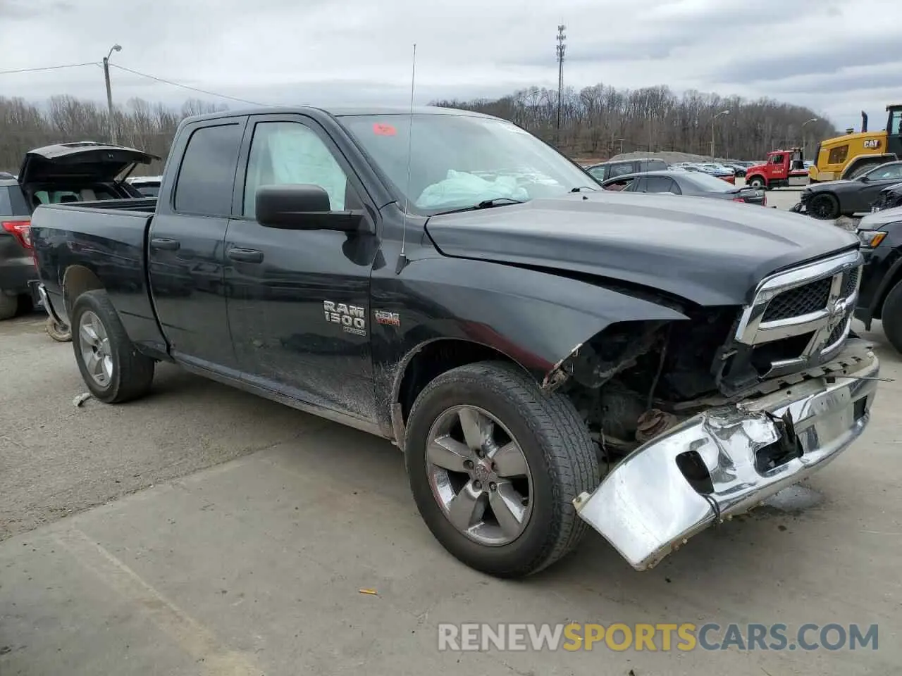 4 Photograph of a damaged car 1C6RR7FT1KS579134 RAM 1500 2019