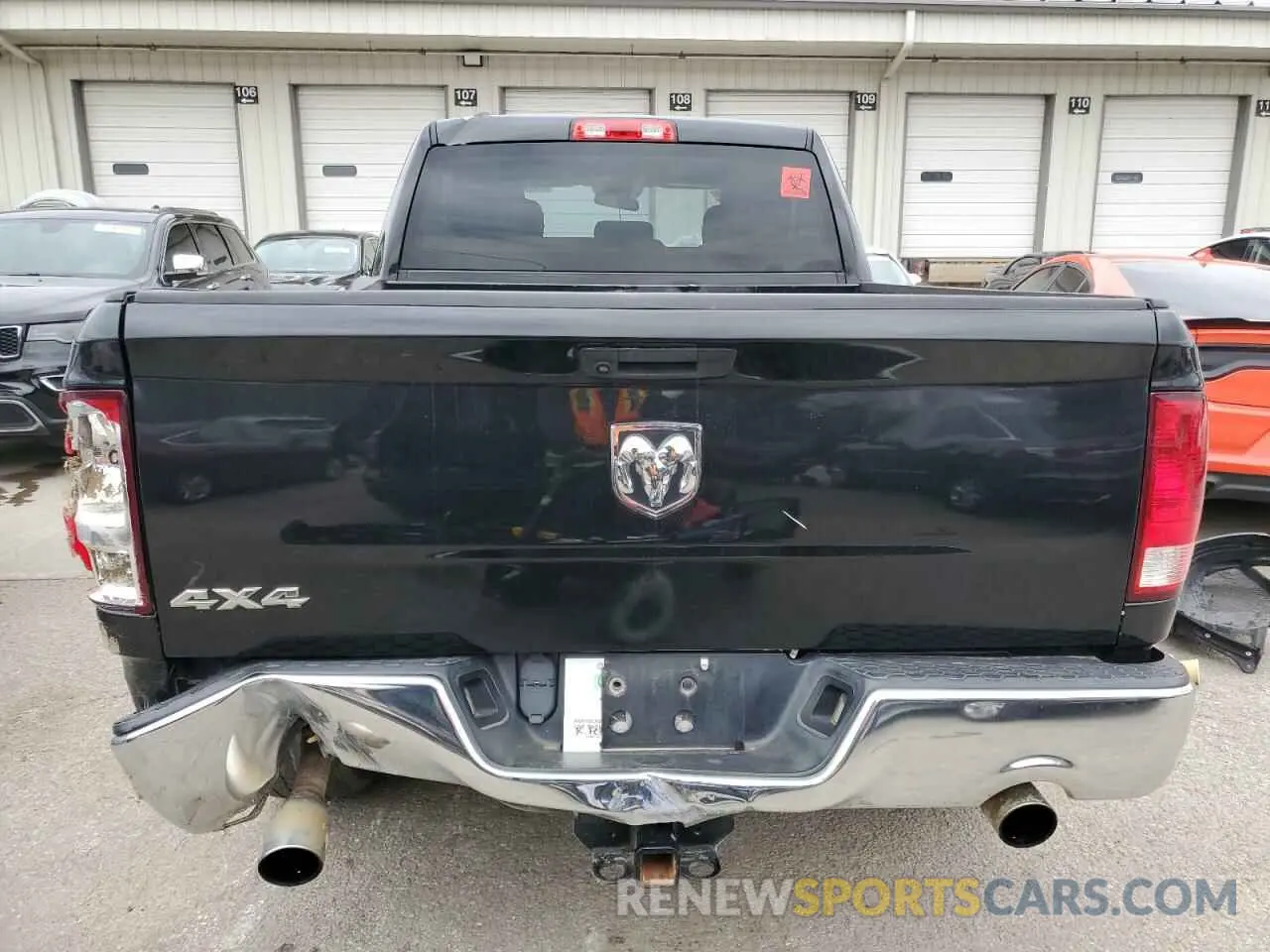 6 Photograph of a damaged car 1C6RR7FT1KS579134 RAM 1500 2019
