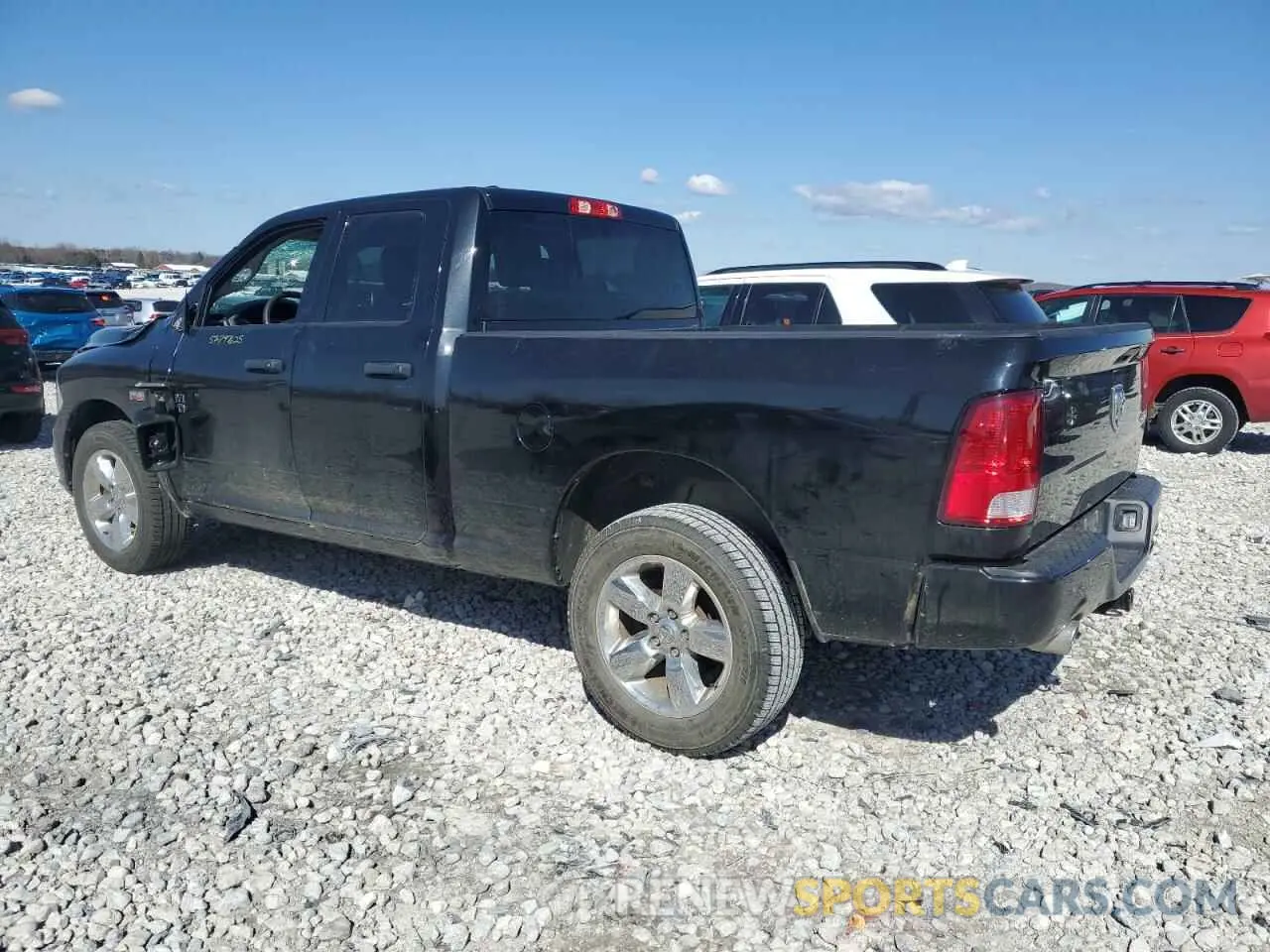 2 Photograph of a damaged car 1C6RR7FT2KS597724 RAM 1500 2019