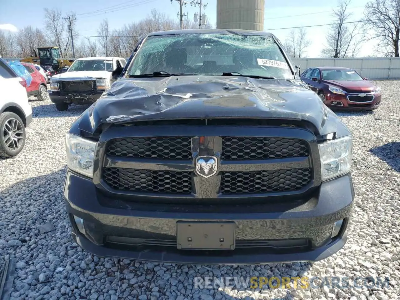 5 Photograph of a damaged car 1C6RR7FT2KS597724 RAM 1500 2019