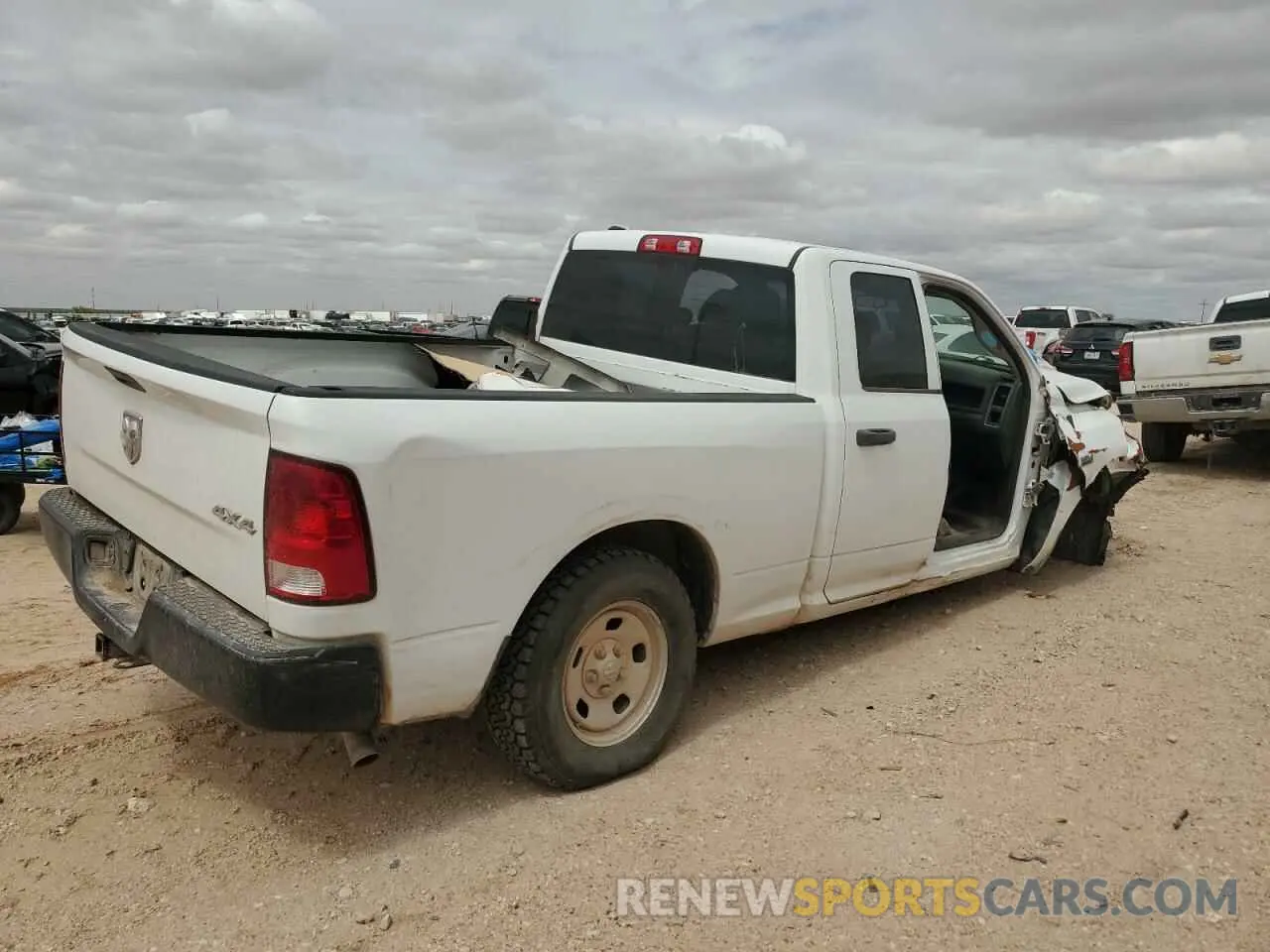 3 Photograph of a damaged car 1C6RR7FT4KS503472 RAM 1500 2019
