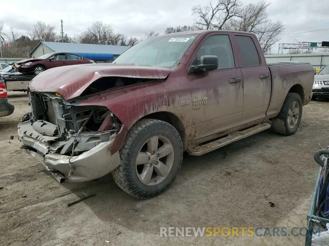 1 Фотография поврежденного автомобиля 1C6RR7FT4KS715918 RAM 1500 2019
