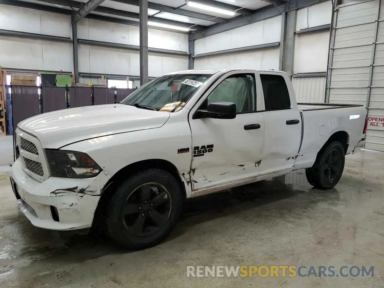 1 Photograph of a damaged car 1C6RR7FT8KS626370 RAM 1500 2019