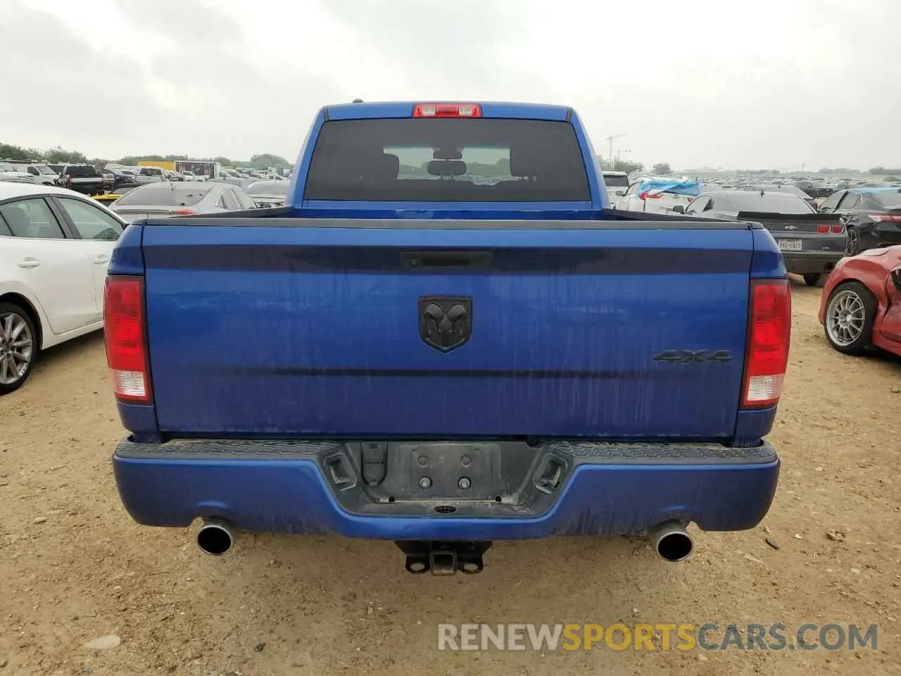 6 Photograph of a damaged car 1C6RR7FT9KS553221 RAM 1500 2019