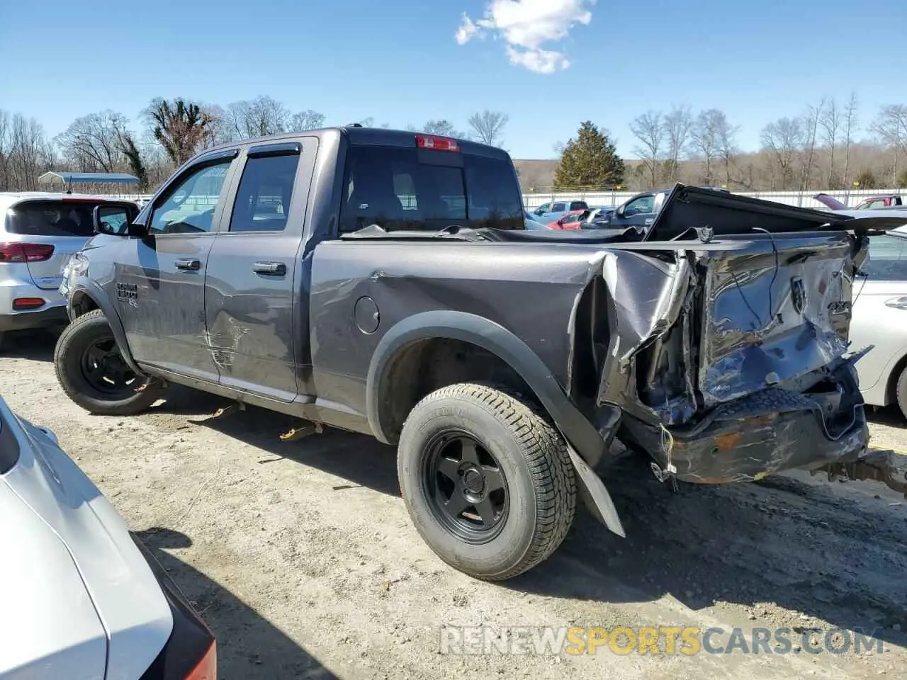 2 Photograph of a damaged car 1C6RR7GG5KS664611 RAM 1500 2019
