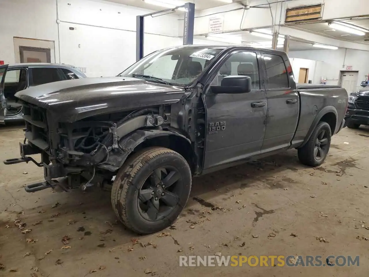 1 Фотография поврежденного автомобиля 1C6RR7GG6KS671339 RAM 1500 2019