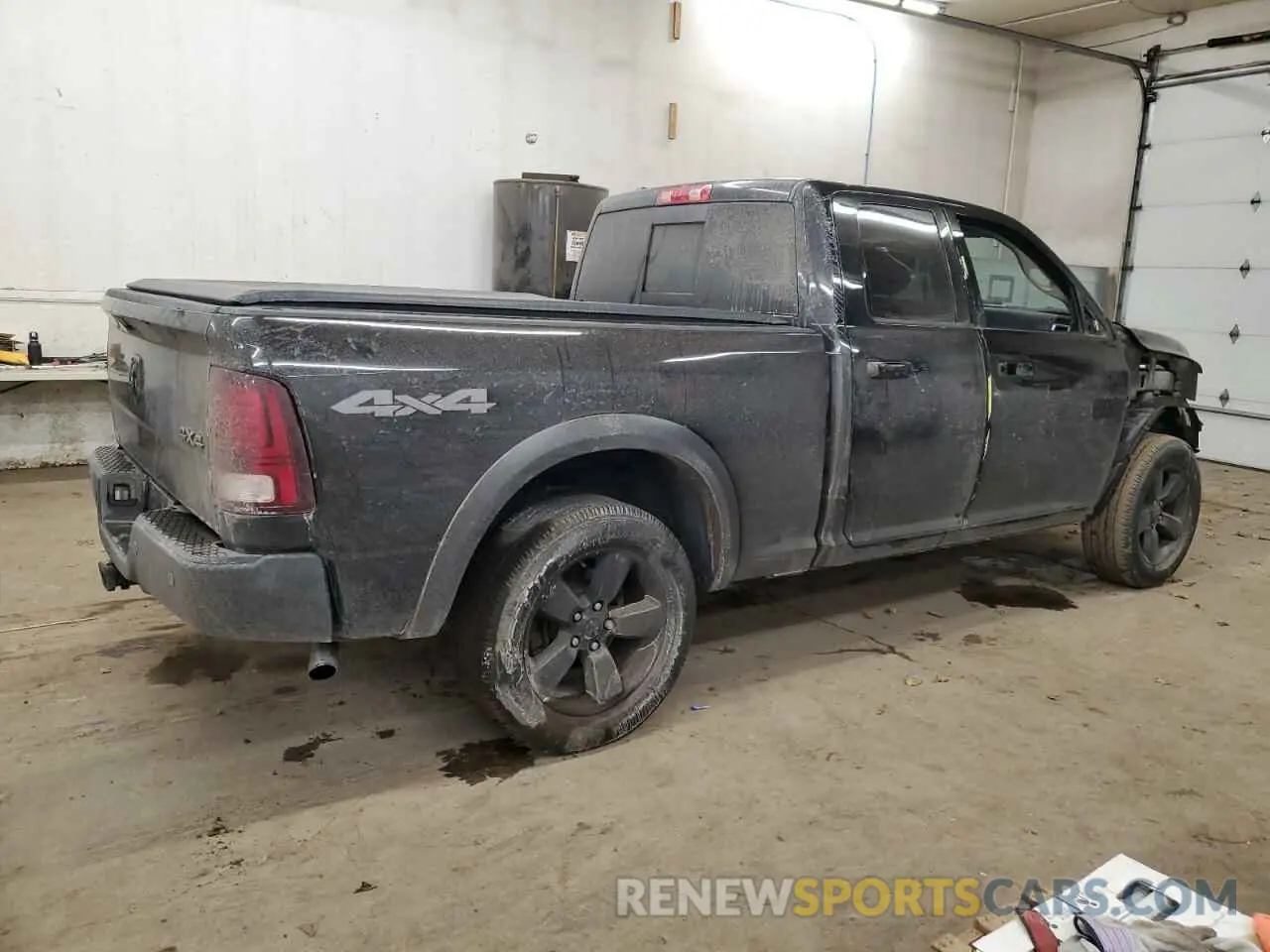 3 Фотография поврежденного автомобиля 1C6RR7GG6KS671339 RAM 1500 2019