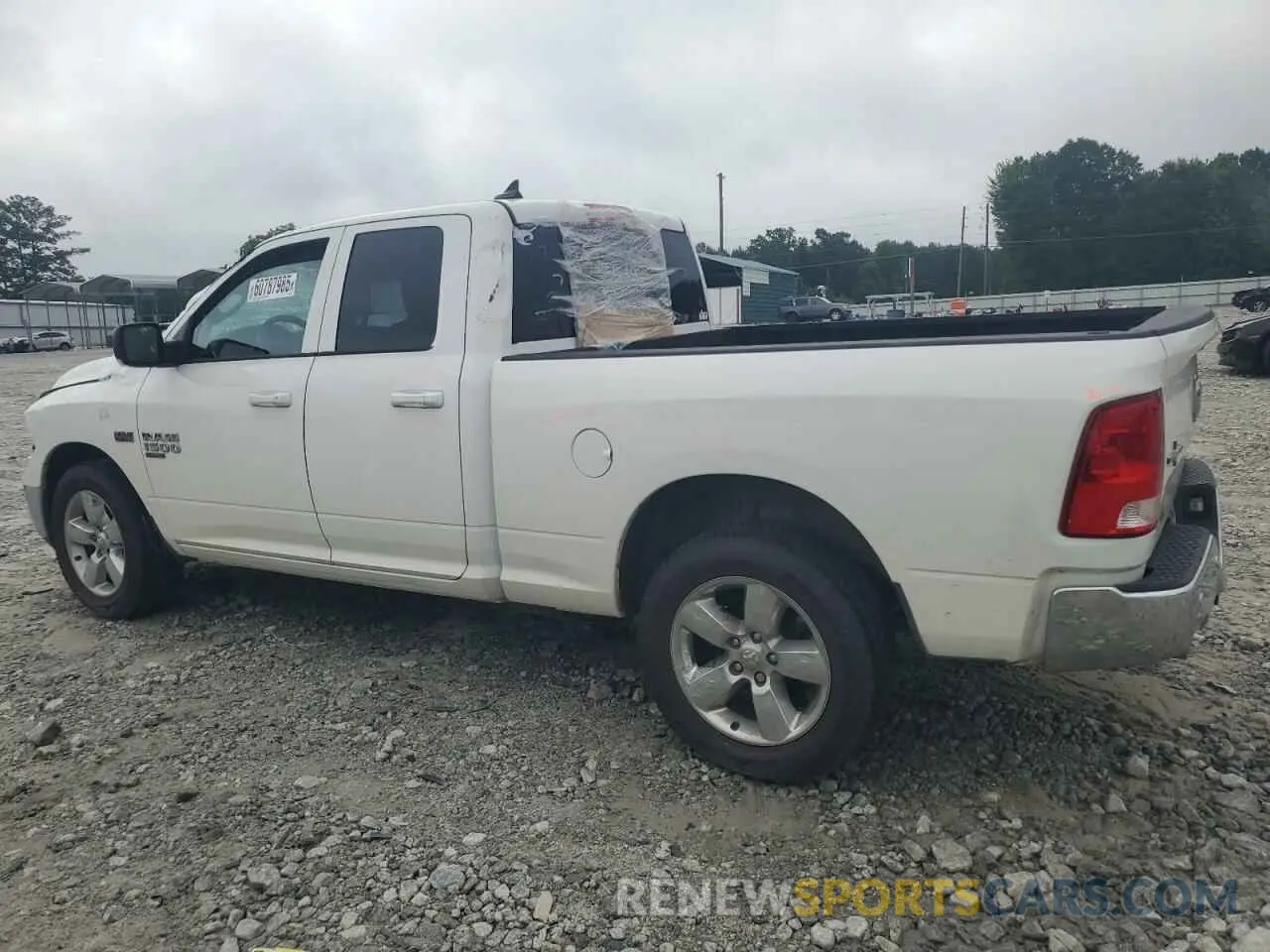2 Photograph of a damaged car 1C6RR7GT7KS607808 RAM 1500 2019