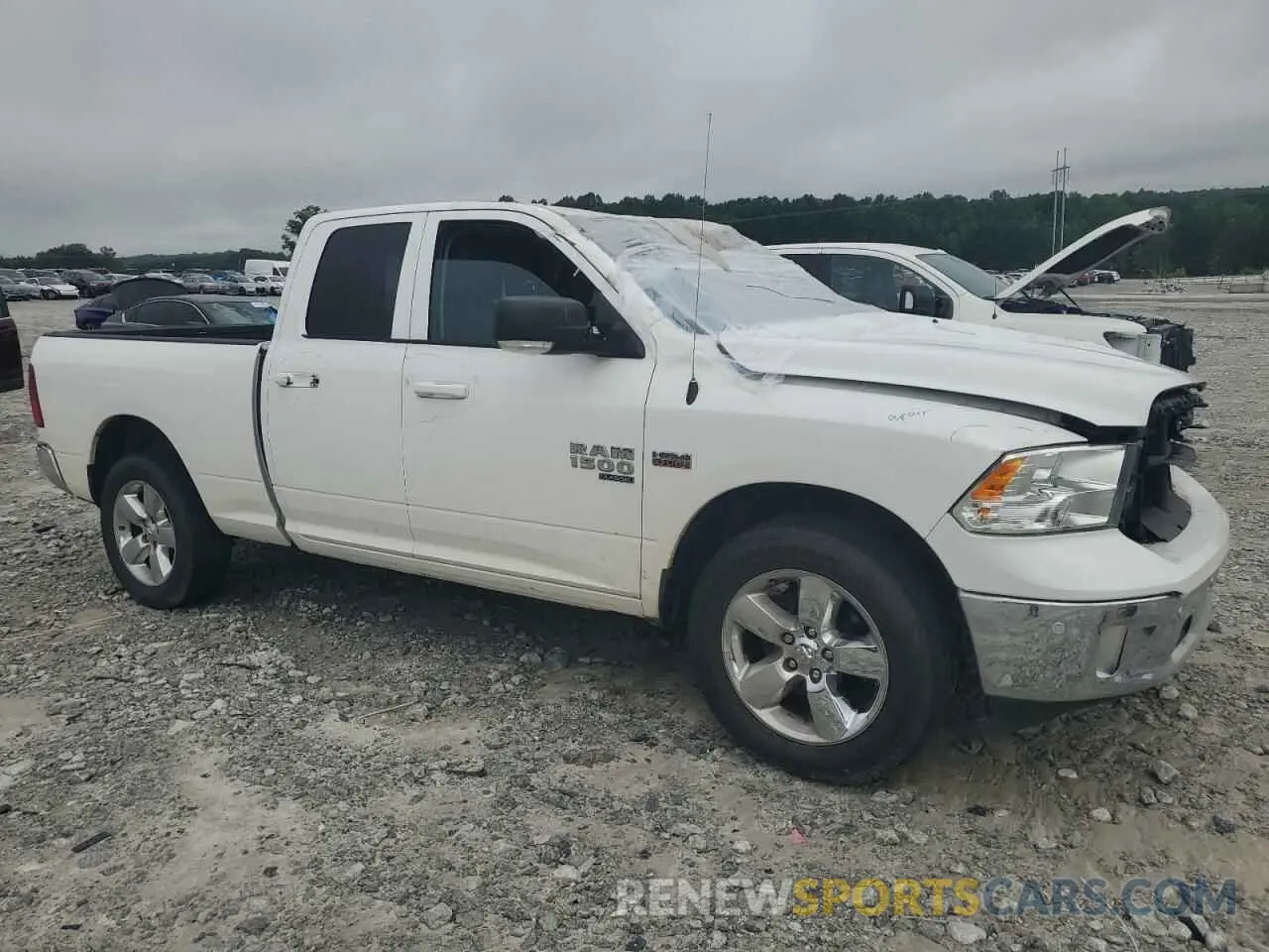 4 Photograph of a damaged car 1C6RR7GT7KS607808 RAM 1500 2019