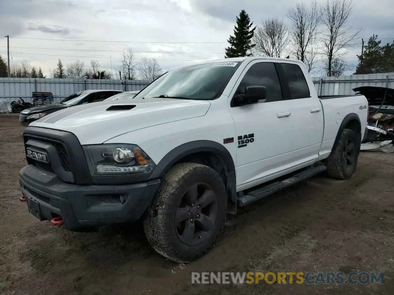 1 Photograph of a damaged car 1C6RR7GT7KS673565 RAM 1500 2019