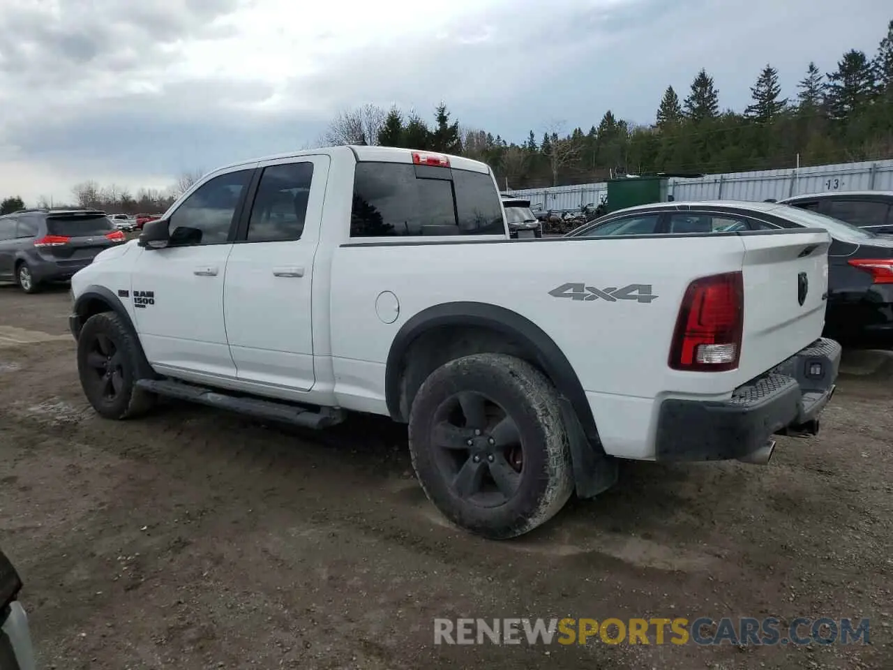 2 Photograph of a damaged car 1C6RR7GT7KS673565 RAM 1500 2019