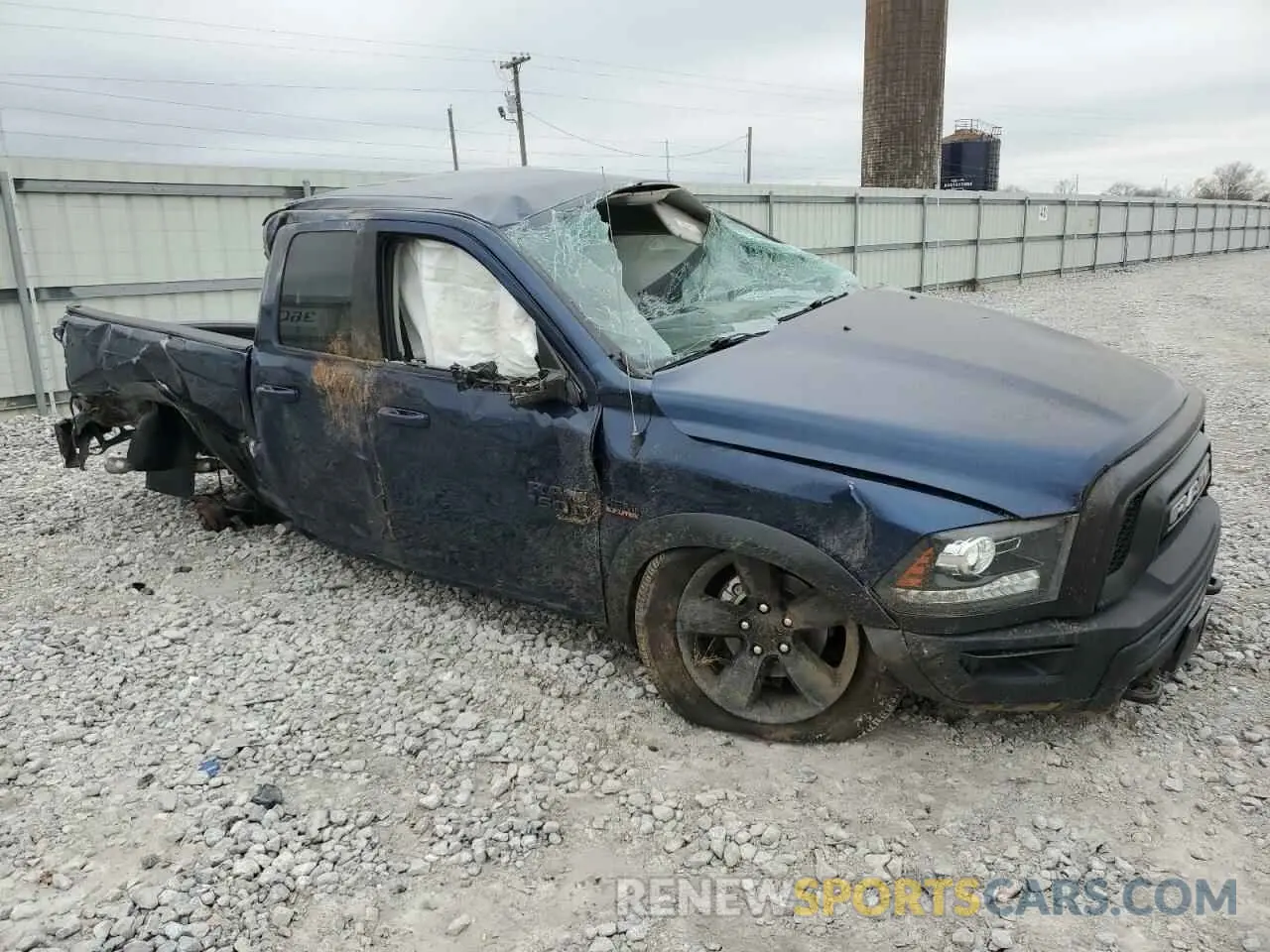 4 Photograph of a damaged car 1C6RR7GTXKS741597 RAM 1500 2019