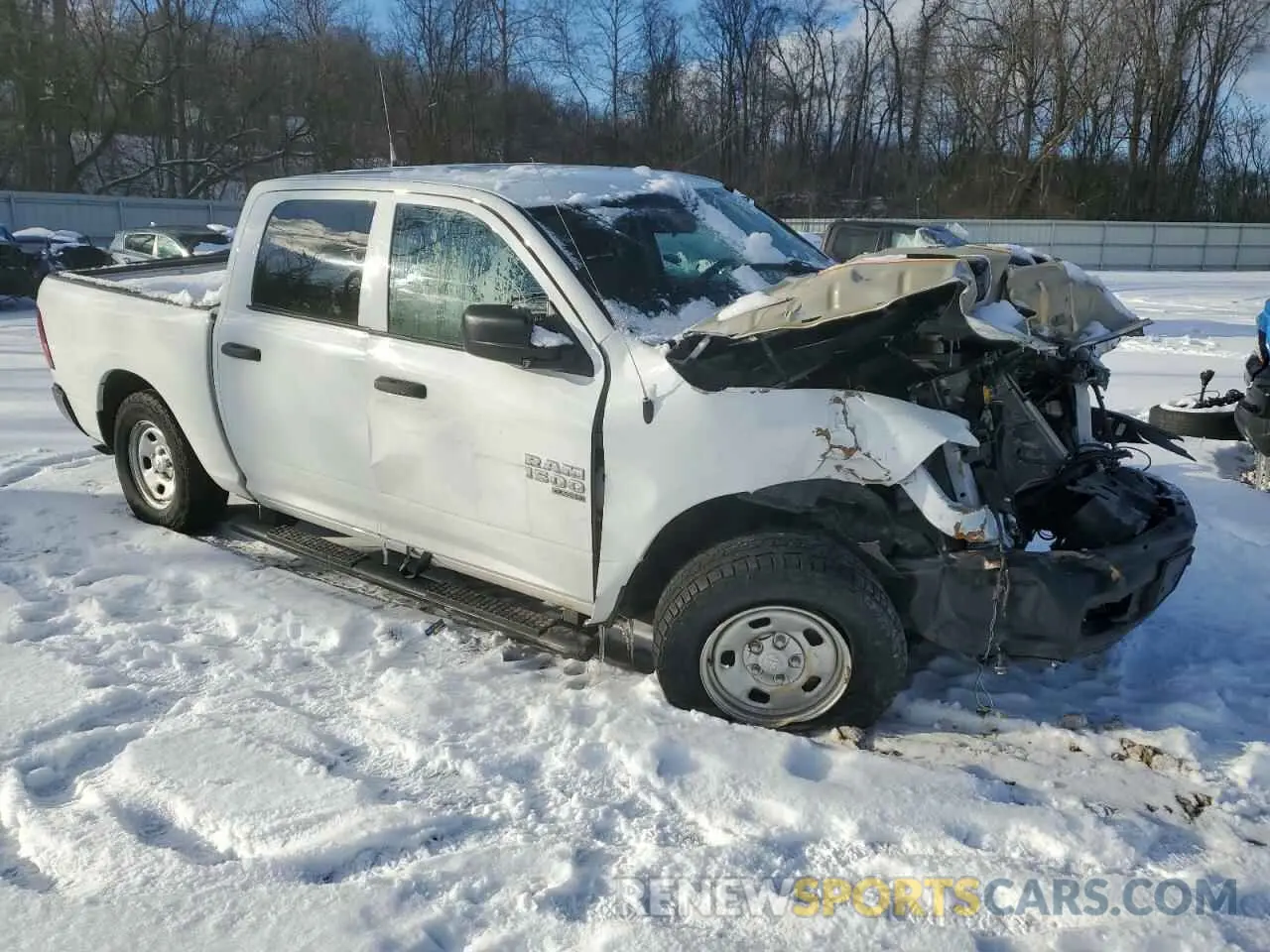 4 Photograph of a damaged car 1C6RR7KG2KS672110 RAM 1500 2019
