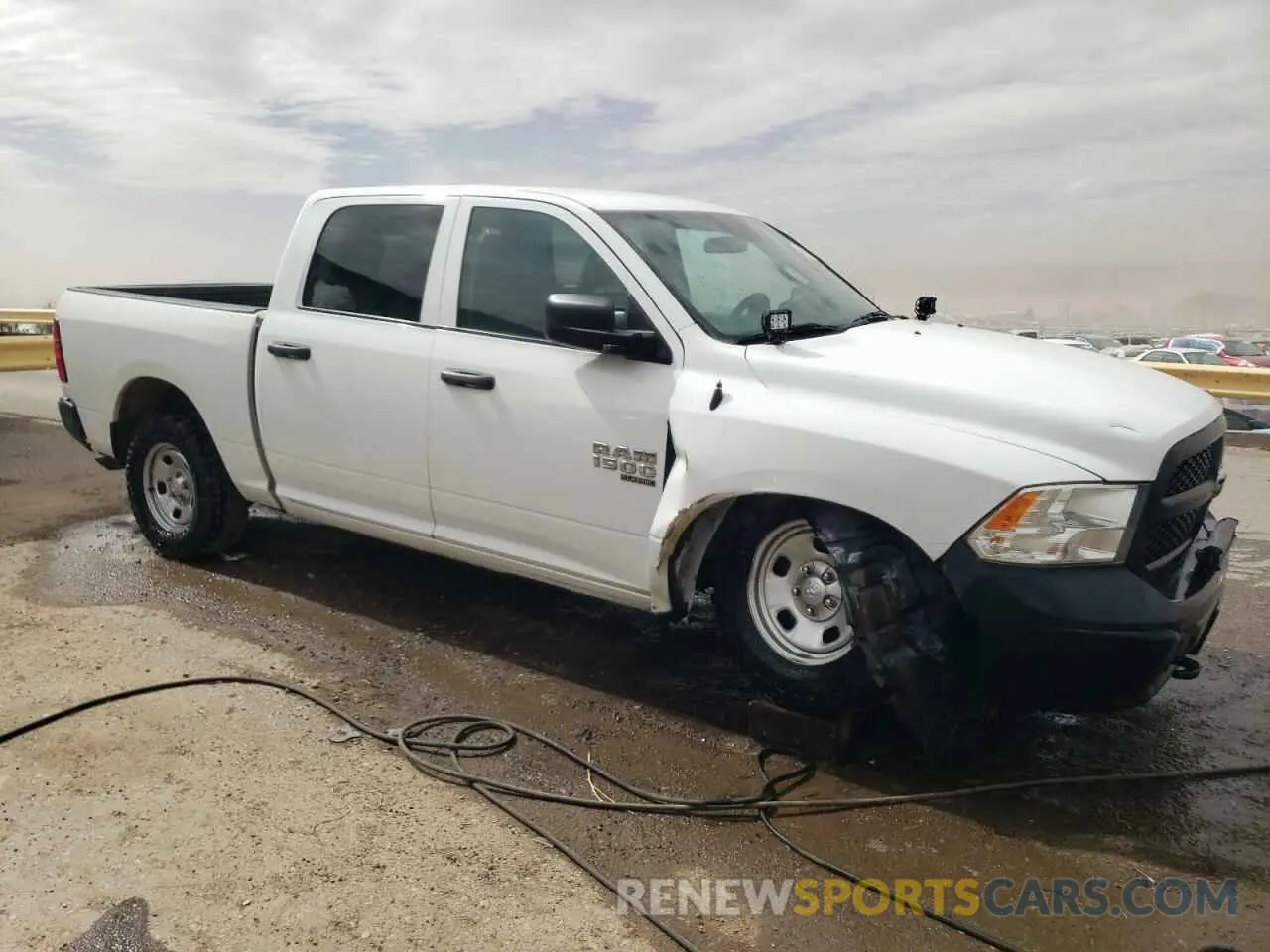4 Photograph of a damaged car 1C6RR7KG8KS634414 RAM 1500 2019