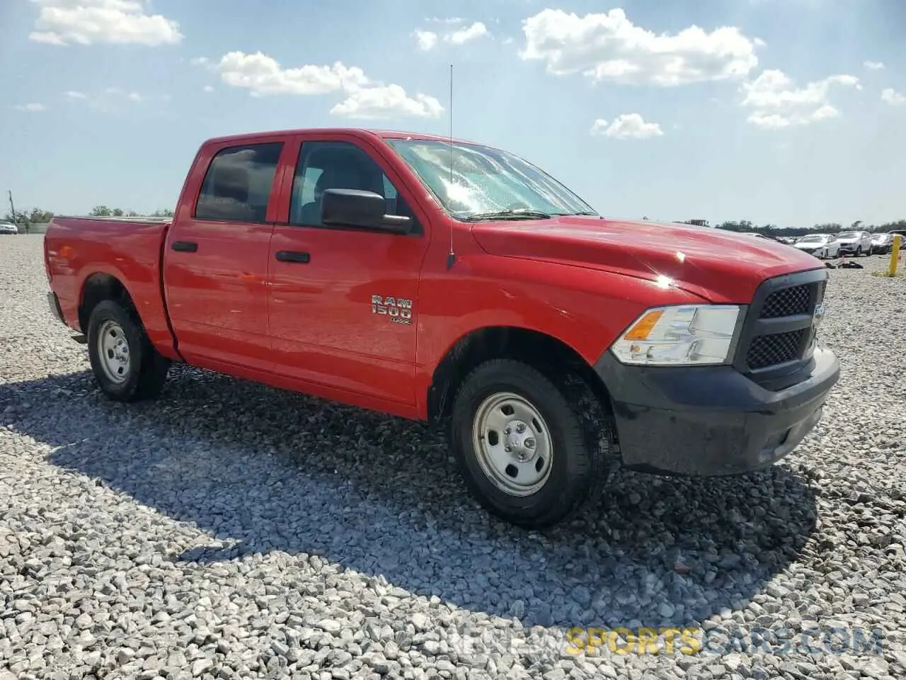 4 Photograph of a damaged car 1C6RR7KG9KS609831 RAM 1500 2019