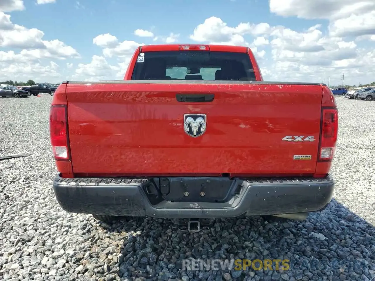 6 Photograph of a damaged car 1C6RR7KG9KS609831 RAM 1500 2019