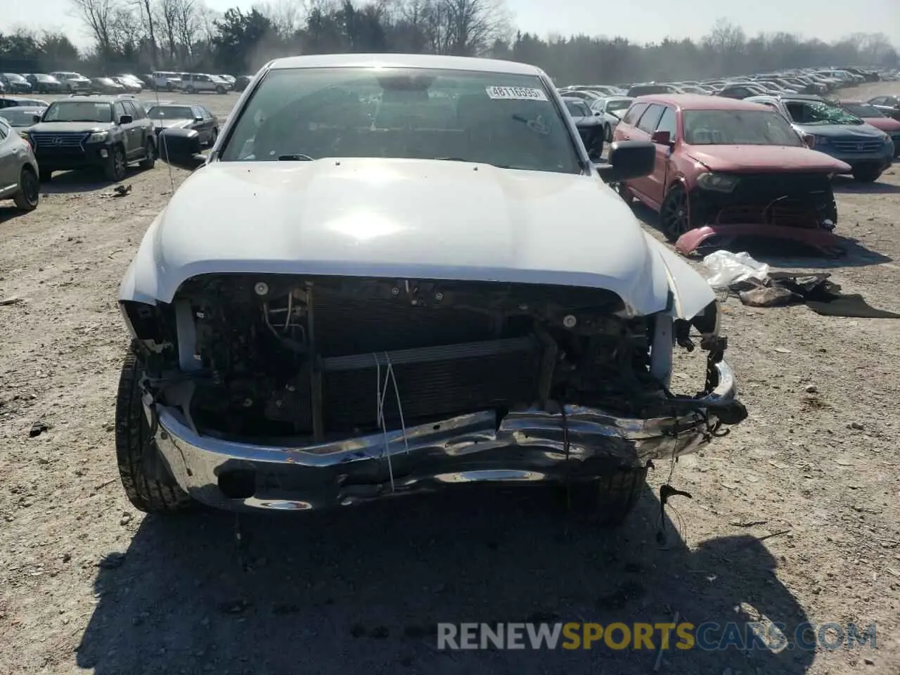 5 Photograph of a damaged car 1C6RR7KM8KS682064 RAM 1500 2019