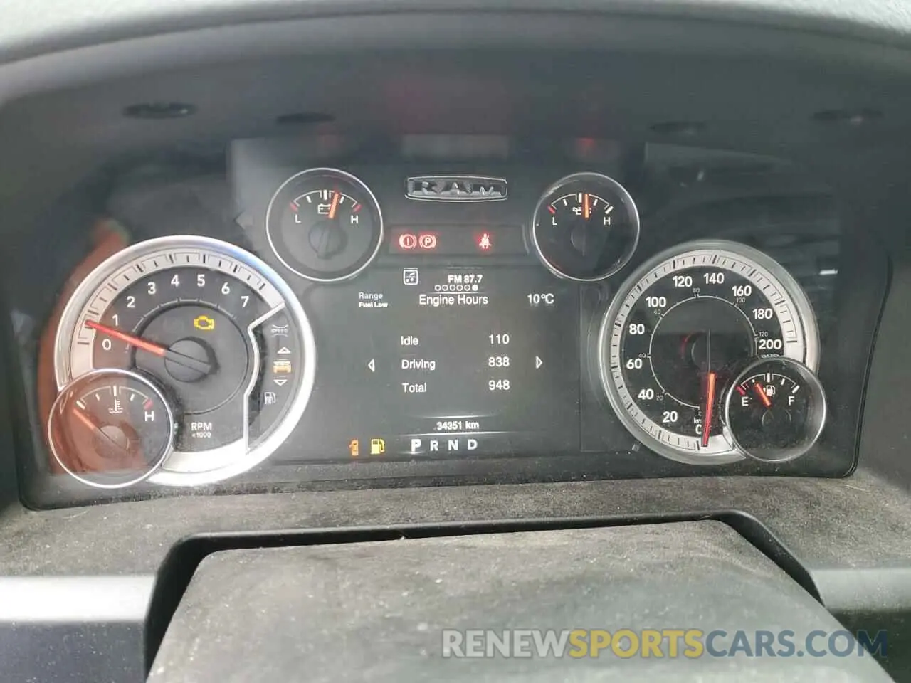 9 Photograph of a damaged car 1C6RR7KT0KS679568 RAM 1500 2019