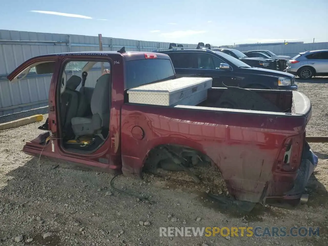 2 Photograph of a damaged car 1C6RR7KT0KS748906 RAM 1500 2019