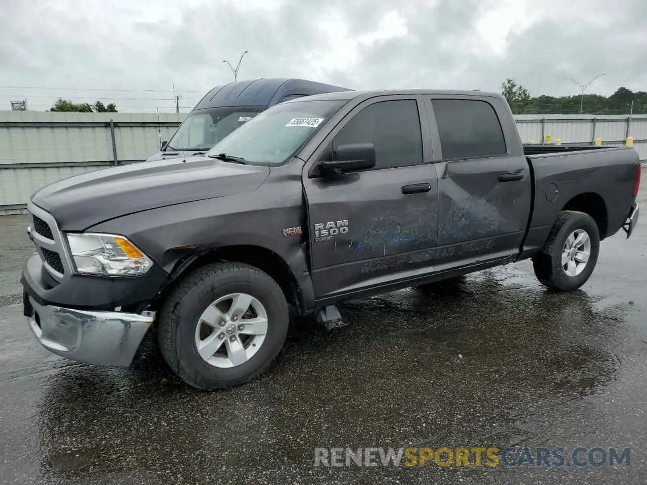 1 Photograph of a damaged car 1C6RR7KT2KS631179 RAM 1500 2019