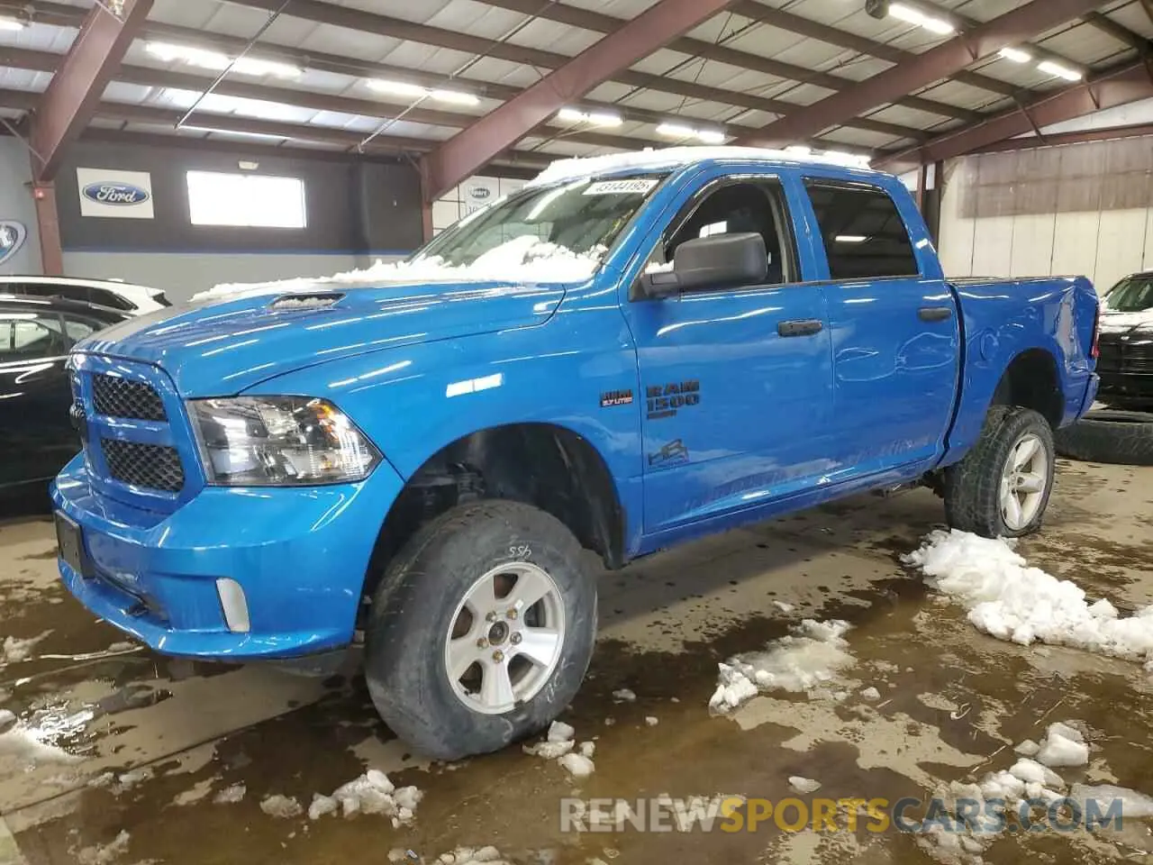 1 Фотография поврежденного автомобиля 1C6RR7KT3KS646676 RAM 1500 2019