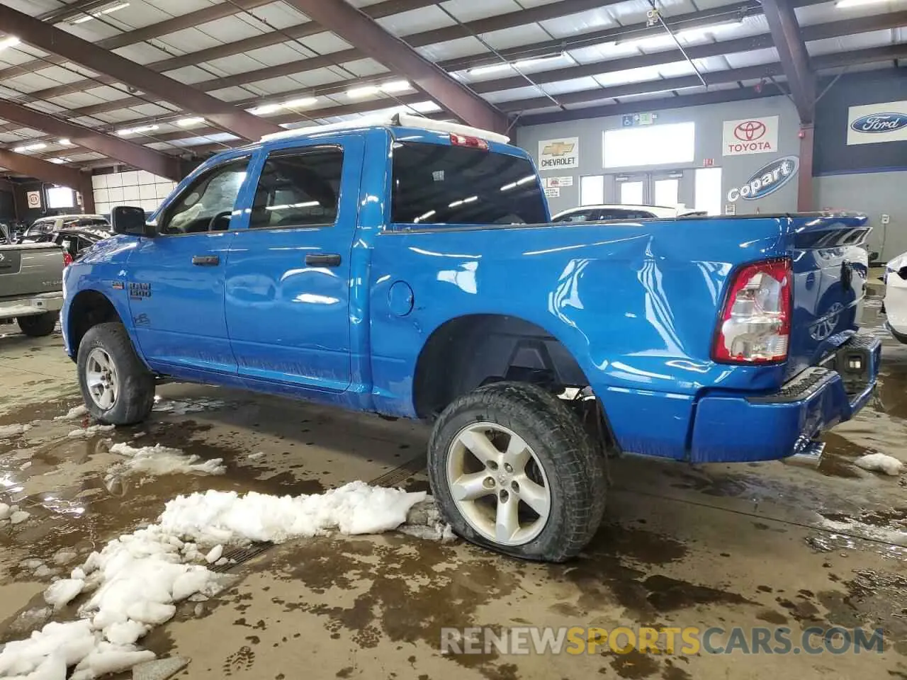 2 Фотография поврежденного автомобиля 1C6RR7KT3KS646676 RAM 1500 2019