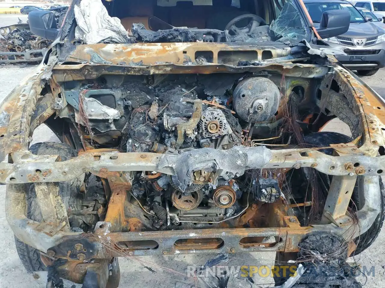 11 Фотография поврежденного автомобиля 1C6RR7KT7KS615950 RAM 1500 2019