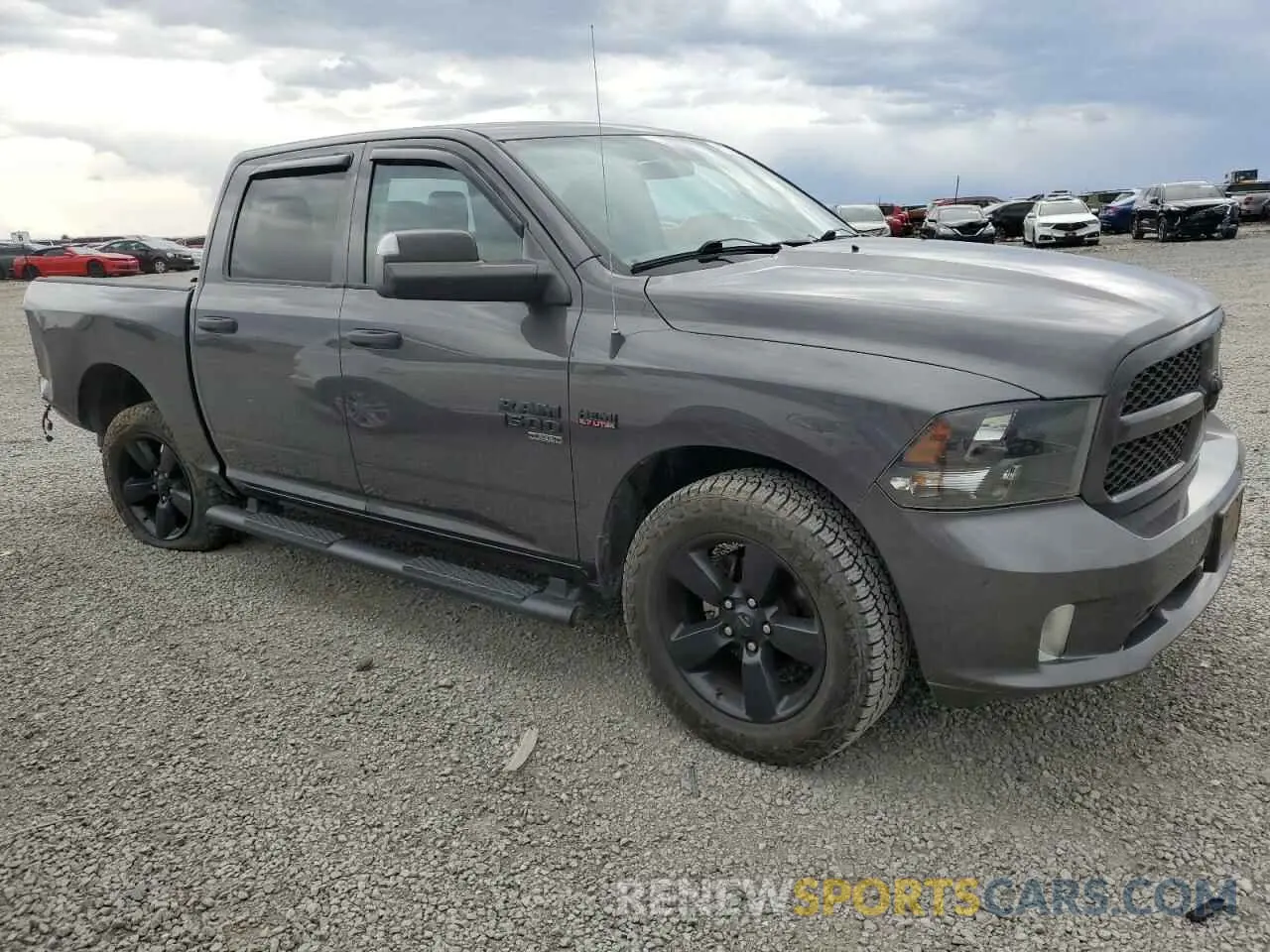 4 Photograph of a damaged car 1C6RR7KT8KS502282 RAM 1500 2019
