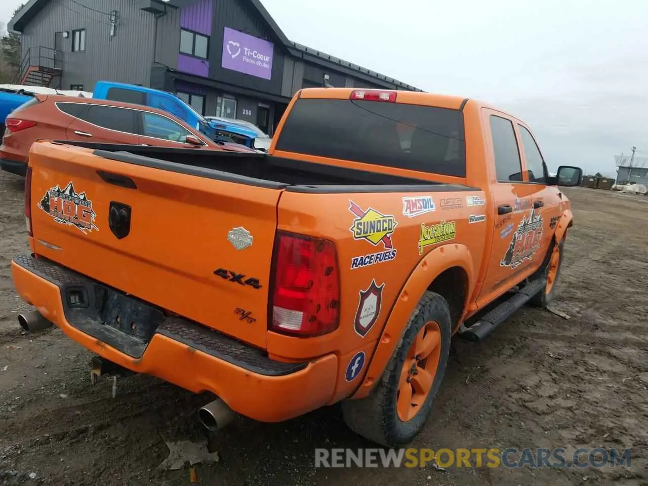 3 Фотография поврежденного автомобиля 1C6RR7KT9KS610717 RAM 1500 2019