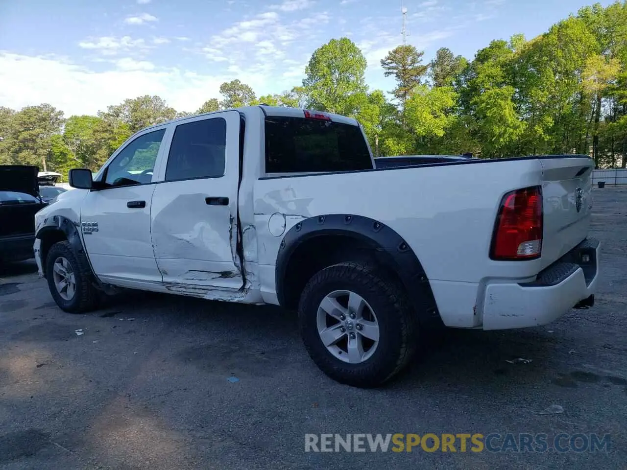 2 Photograph of a damaged car 1C6RR7KT9KS646990 RAM 1500 2019