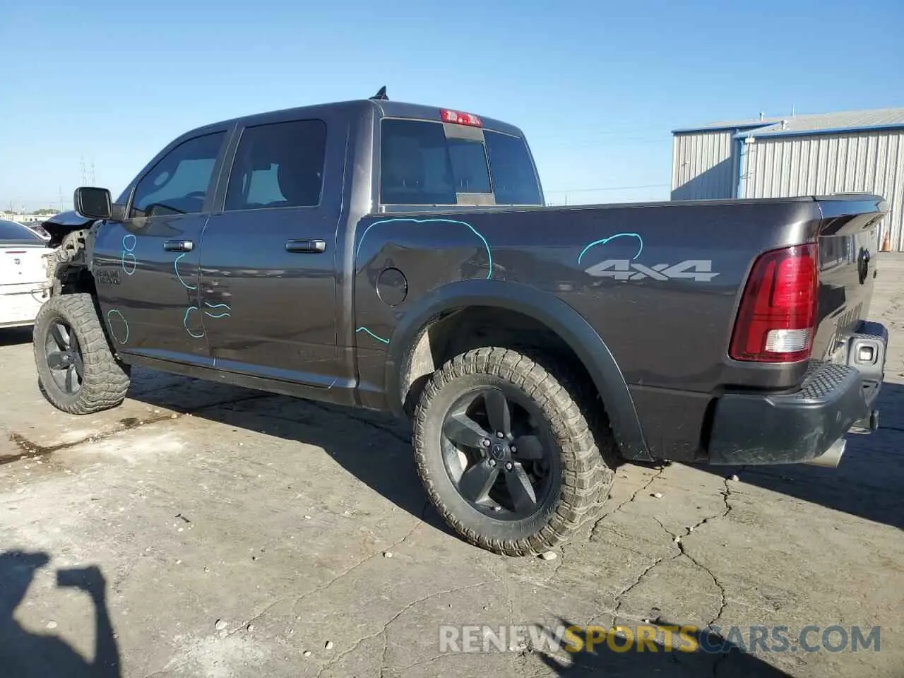 2 Фотография поврежденного автомобиля 1C6RR7LT0KS618901 RAM 1500 2019