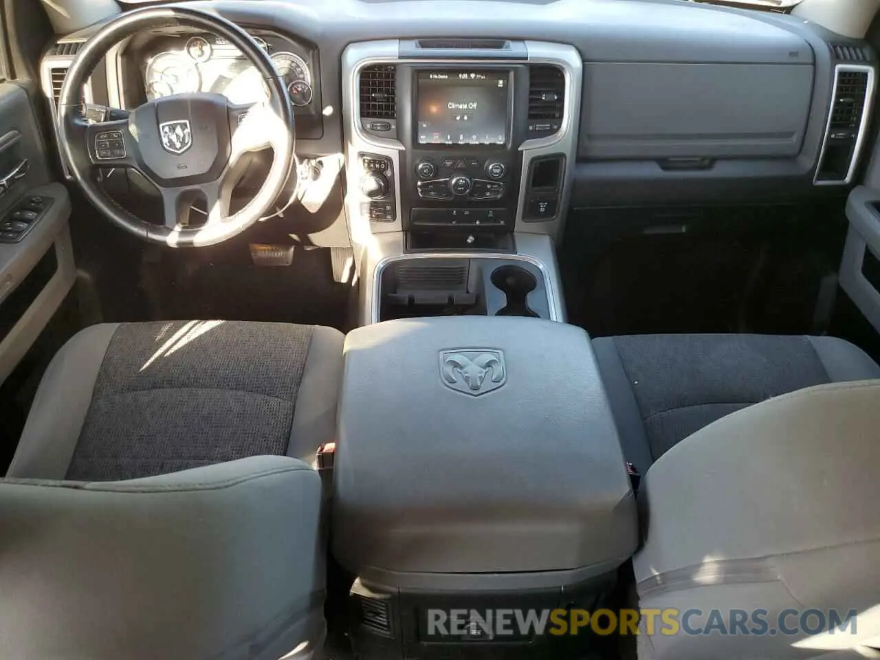 8 Фотография поврежденного автомобиля 1C6RR7LT0KS618901 RAM 1500 2019