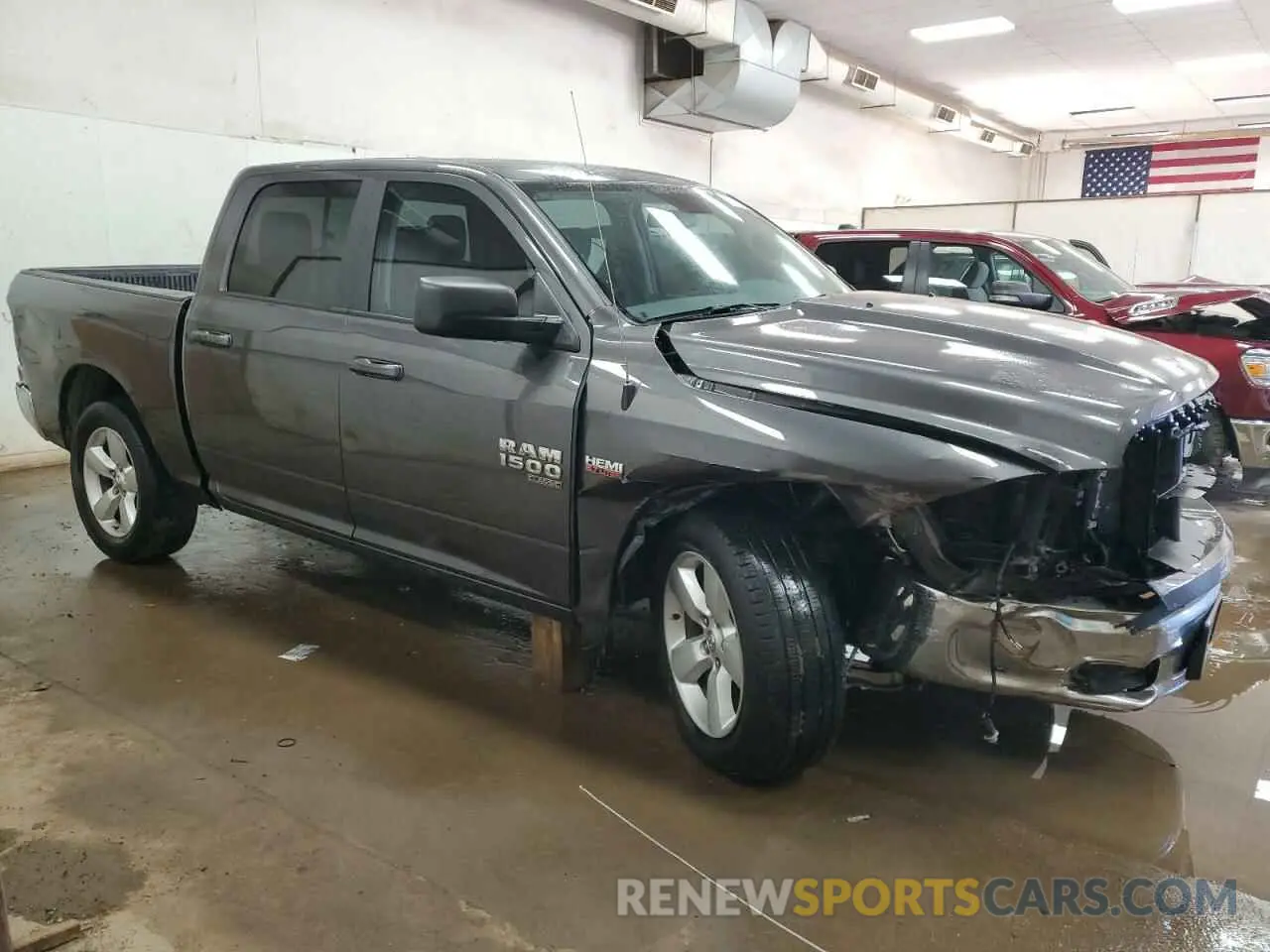 4 Фотография поврежденного автомобиля 1C6RR7LT1KS511369 RAM 1500 2019