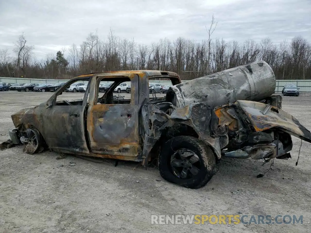 2 Photograph of a damaged car 1C6RR7LT1KS727612 RAM 1500 2019