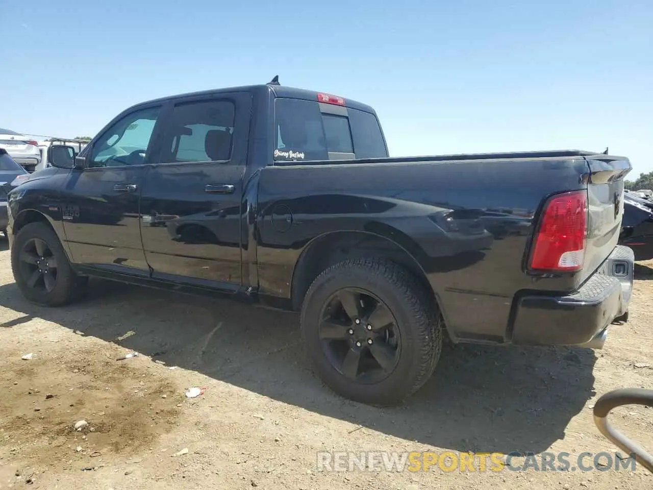 2 Photograph of a damaged car 1C6RR7LT2KS568891 RAM 1500 2019