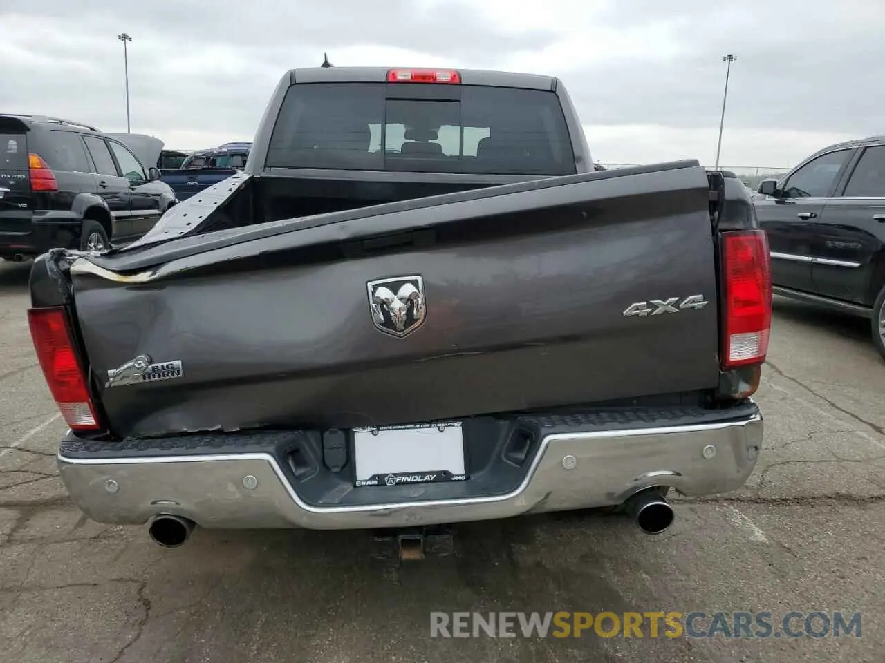 6 Photograph of a damaged car 1C6RR7LT3KS557821 RAM 1500 2019