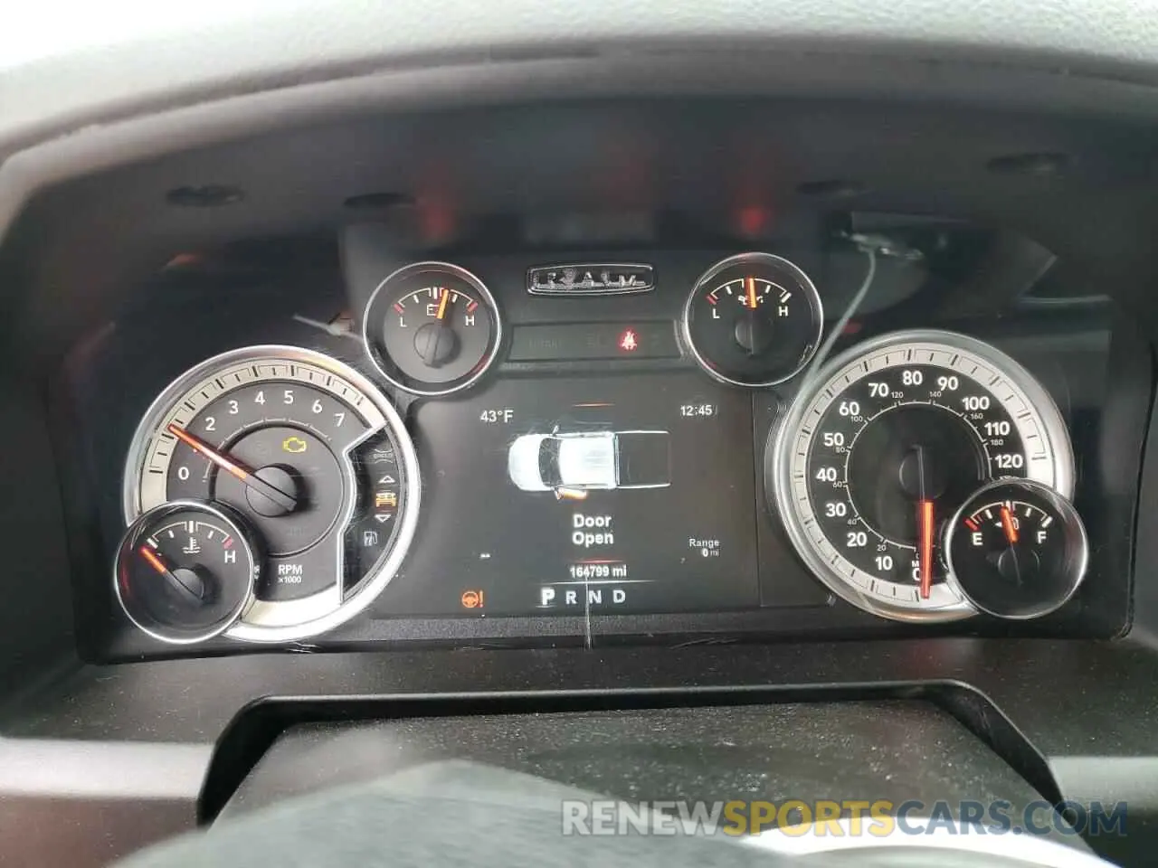 9 Photograph of a damaged car 1C6RR7LT3KS557821 RAM 1500 2019