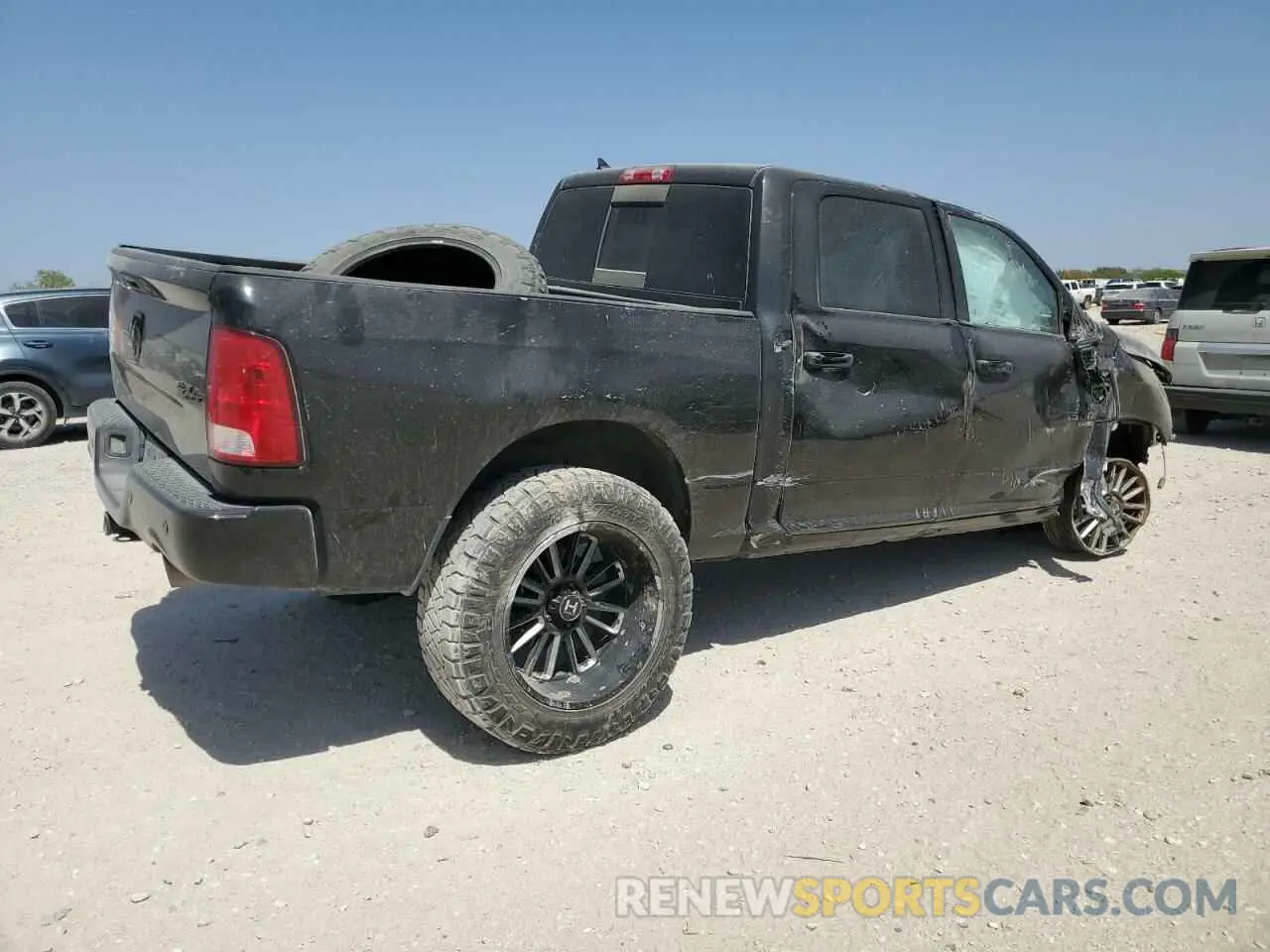 3 Photograph of a damaged car 1C6RR7LT6KS569767 RAM 1500 2019