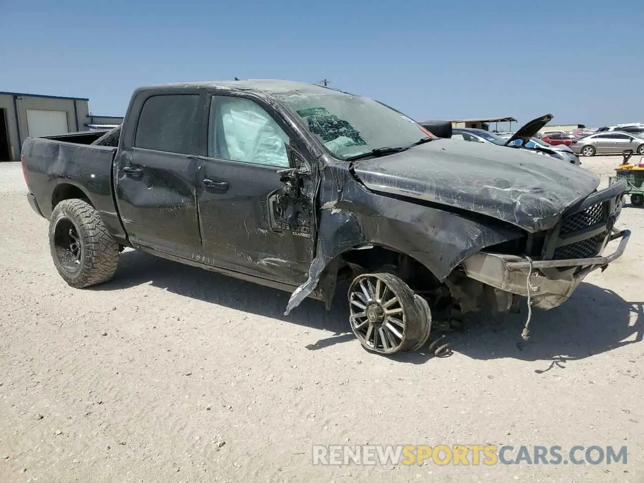 4 Photograph of a damaged car 1C6RR7LT6KS569767 RAM 1500 2019