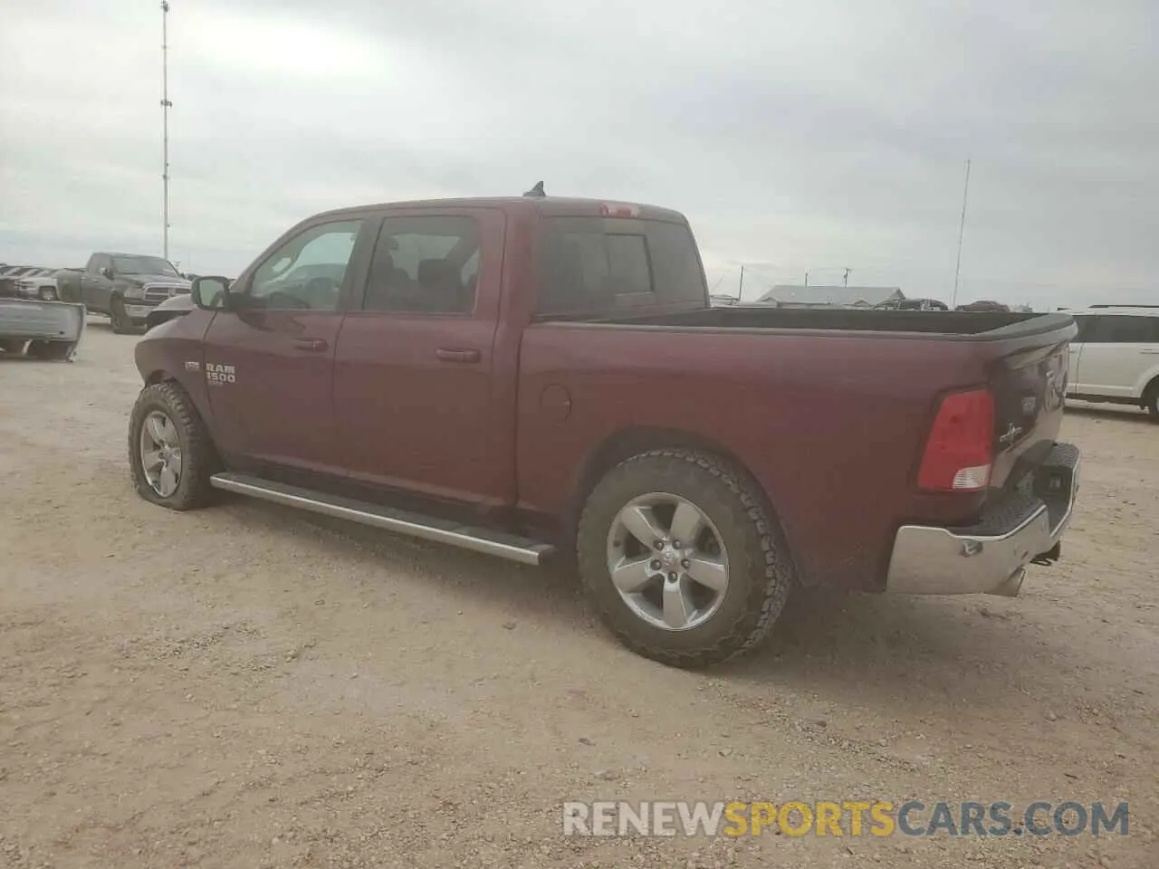 2 Photograph of a damaged car 1C6RR7LT7KS636229 RAM 1500 2019