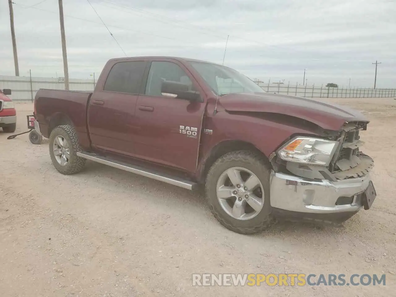 4 Photograph of a damaged car 1C6RR7LT7KS636229 RAM 1500 2019