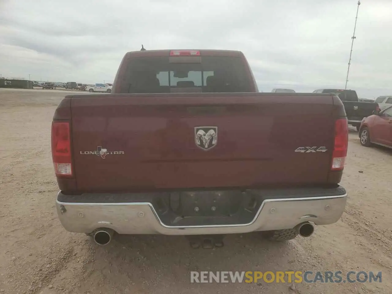 6 Photograph of a damaged car 1C6RR7LT7KS636229 RAM 1500 2019
