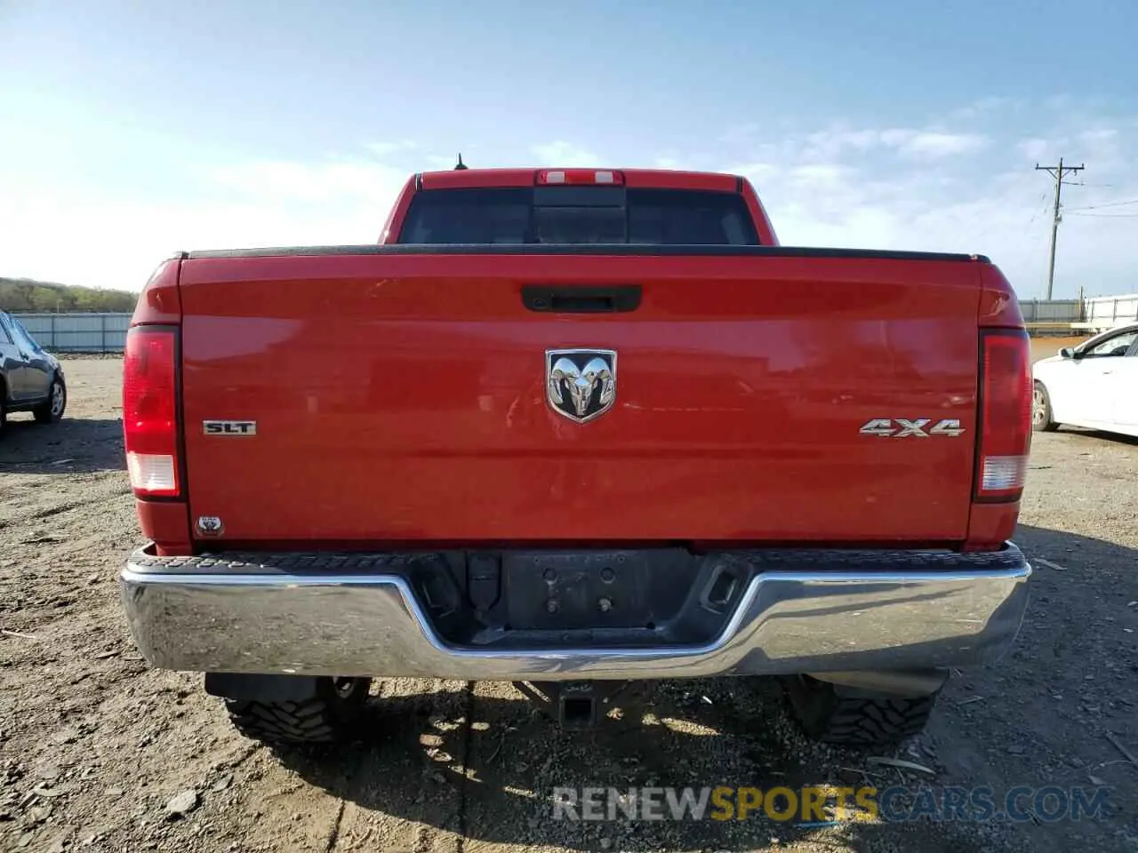 6 Photograph of a damaged car 1C6RR7LT7KS651362 RAM 1500 2019