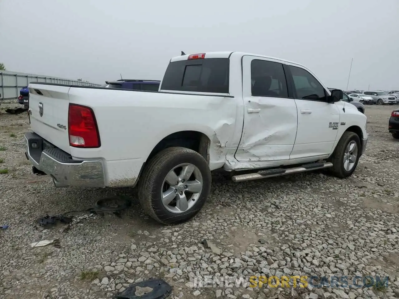 3 Photograph of a damaged car 1C6RR7LT8KS545325 RAM 1500 2019