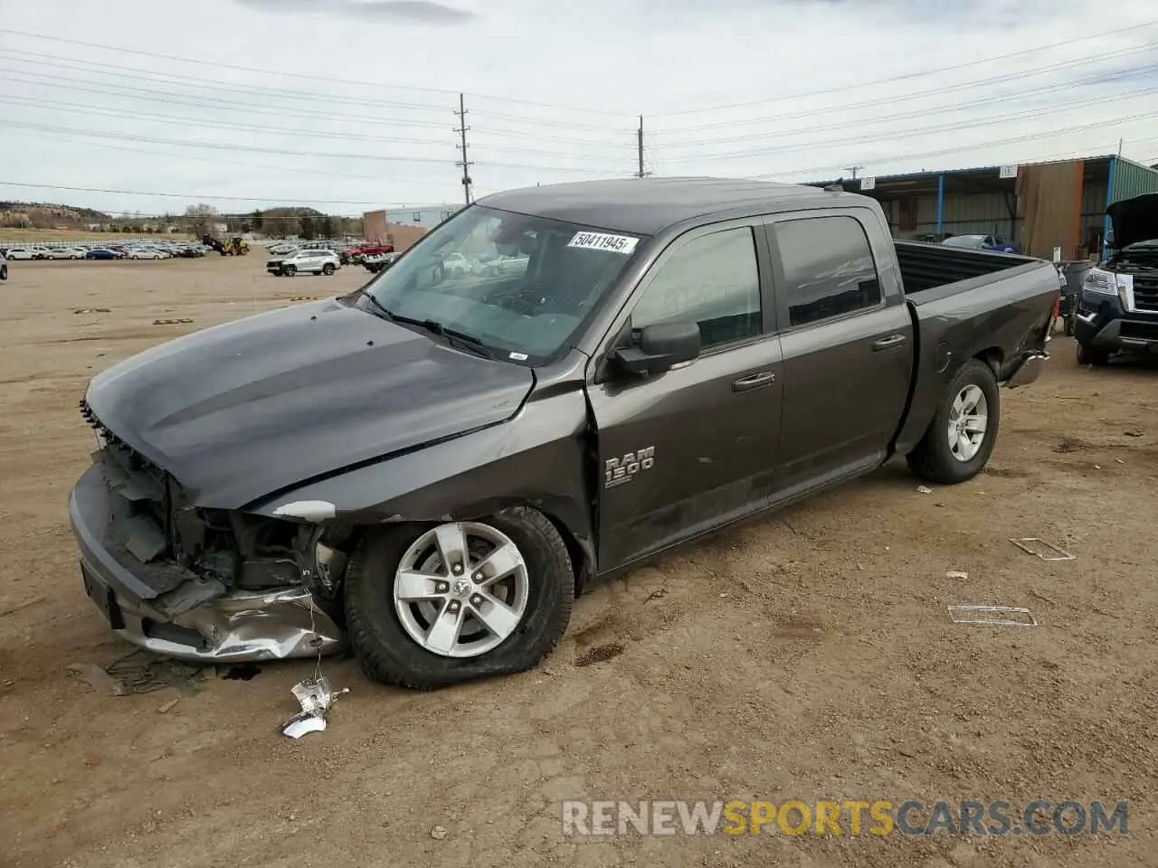 1 Фотография поврежденного автомобиля 1C6RR7LT8KS613896 RAM 1500 2019